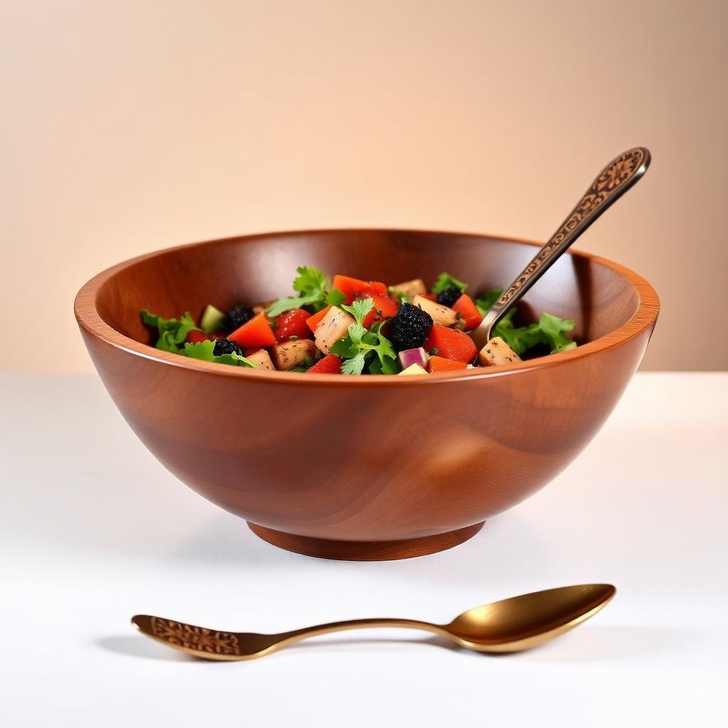 Andy Cartwright Afrique Dusk Salad Bowl & Servers Set